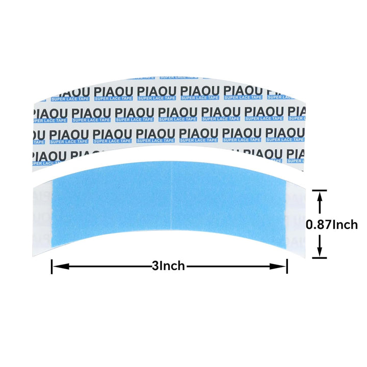 Wig Tape Double Sided 58Pcs Lace Front Tape for Wigs Waterproof Lace Tape for Wigs Strong Hold Wig Adhesive Strips Toupee Tapes Hairpiece