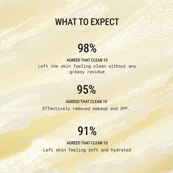 Clean 10 Cleansing Balm 10 Ingredients Makeup Remover 85G / 3.0Oz