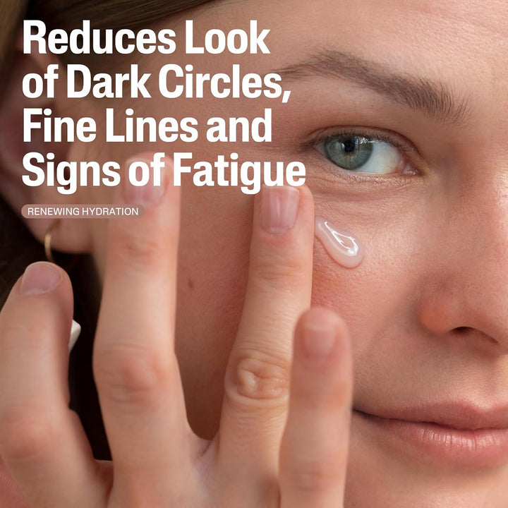 Healthy Renew Hydrating Eye Gel Serum 0.5 Oz, 24Hr under Eye Cream for anti Aging, Reduces the Appearance of Dark Circles and Wrinkles, Retinol Alternative Peptide Serum, for Sensitive Skin