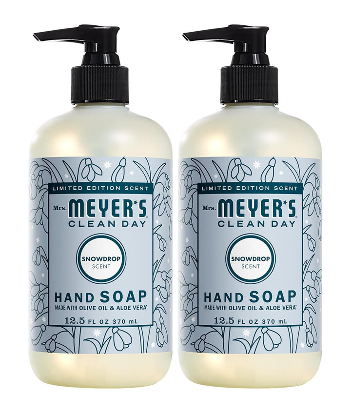 CLEAN DAY Hand Soap, Made with Essential Oils, Biodegradable Formula, Rain Water, 12.5 Fl. Oz - Pack of 3