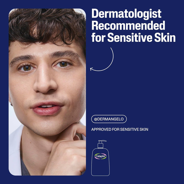 Nourishing Oil to Foam Facial Cleanser for Normal to Dry Skin, up to 24 Hour Hydration, 8 Fl Oz