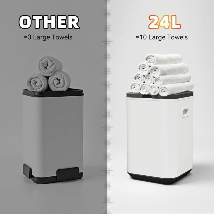 Large Towel Warmer Bucket with Rapid Heating & Timer, Fits 2 X 40"X70" Towels, One-Touch Control, LCD Display, Child Lock, Aromatherapy Box – Fireproof, ETL & FCC Certified for Bathroom, Spa, Home Use