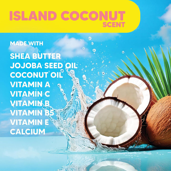 Hard as Hoof Nail Strengthening Cream, Coconut Scent - Nail Growth and Conditioning Cuticle Cream Stops Splits, Chips, Cracks & Strengthens Nails, 1 Oz