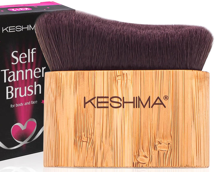 Flat Top Kabuki Foundation Brush by  - Premium Makeup Brush for Liquid, Cream, and Powder - Buffing, Blending, and Face - 1.2" Top Diameter