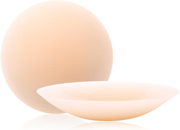 Reusable Silicon Nipple Cover, Cakes Ultrathin Adhesive Breast Body Covers, Pasty, No Show Bra Pad for Women