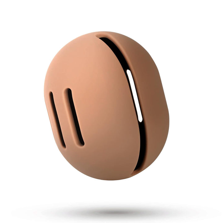 Makeup Sponge Holder – Shatterproof Eco-Friendly Silicone Beauty Make up Blender Case for Travel - Khaki