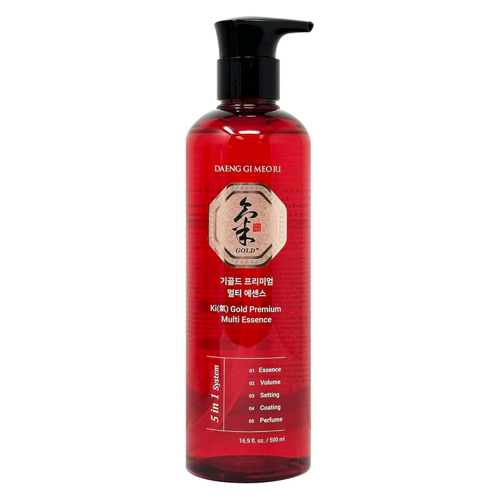 - Ki Gold Premium Multi Essence for Hair, Volumizing and Nourishing, Rich Perfume Essence That Lasts, 16.9 FL Oz/500Ml