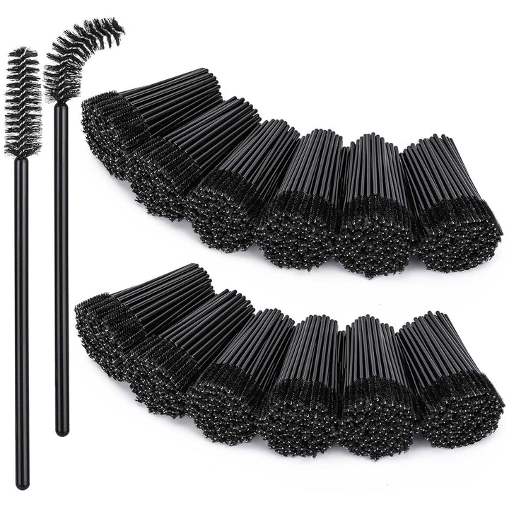 100 Pcs Disposable Eyelash Spoolies Brush Mascara Applicator Lash Wand Lashes Brush Eyebrow Spooly for Extension