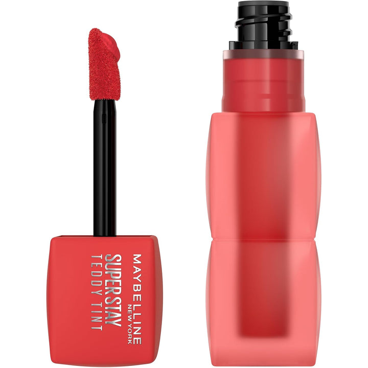 Super Stay Teddy Lip Tint, Long Lasting Matte Lipstick for up to 12HR Wear, Kneehigh, 1 Count