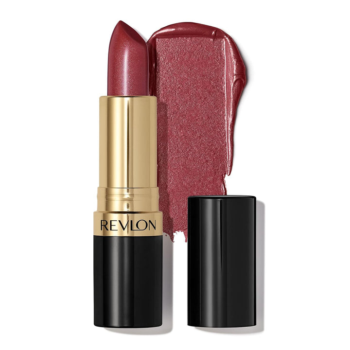 Super Lustrous Lipstick, Creamy Formula for Soft, Fuller-Looking Lips, Moisturized Feel, 755 Bare It All, 0.15 Oz