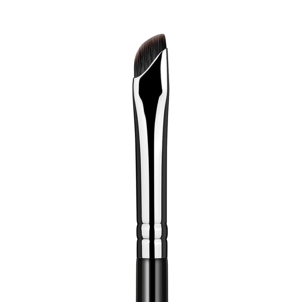 Eyeliner Brush,  Sickle Angled Gel Eyeliner Makeup Brush for Precise Eye Liner, Eyebrow, Eyelid with Ultra Thin Curved Vegan Bristles (E865)