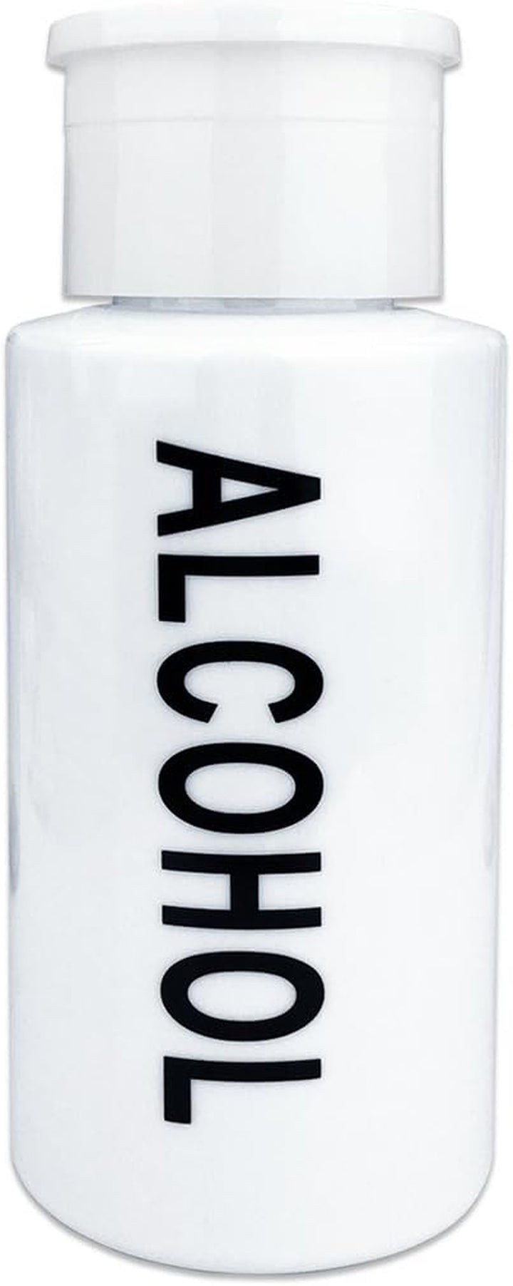 9Oz Gray with Word Imprint Push down Pump Dispenser Empty Refillerable Bottle with Flip Top Cap - for Nail Polish, Travel, Cosmetics Packaging