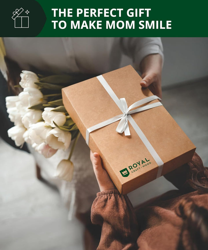 Premium Foldable Bathtub Tray Caddy - Wood Bath Tray for Tub, Bamboo Shelf, Expandable Bath Table Trays, Bathtub & Bathroom Accessories for New Home & Mothers, Birthday Gifts for Mom