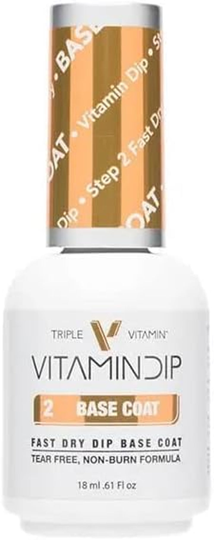 Dip Powder Nail Liquid Set - Gel Base Activator Gel Top Set 3 (Step 2-4) 18Ml - NO LED UV/LAMP Needed, Color French Pink White Nail Dipping Powder DIY Professional Home Salon