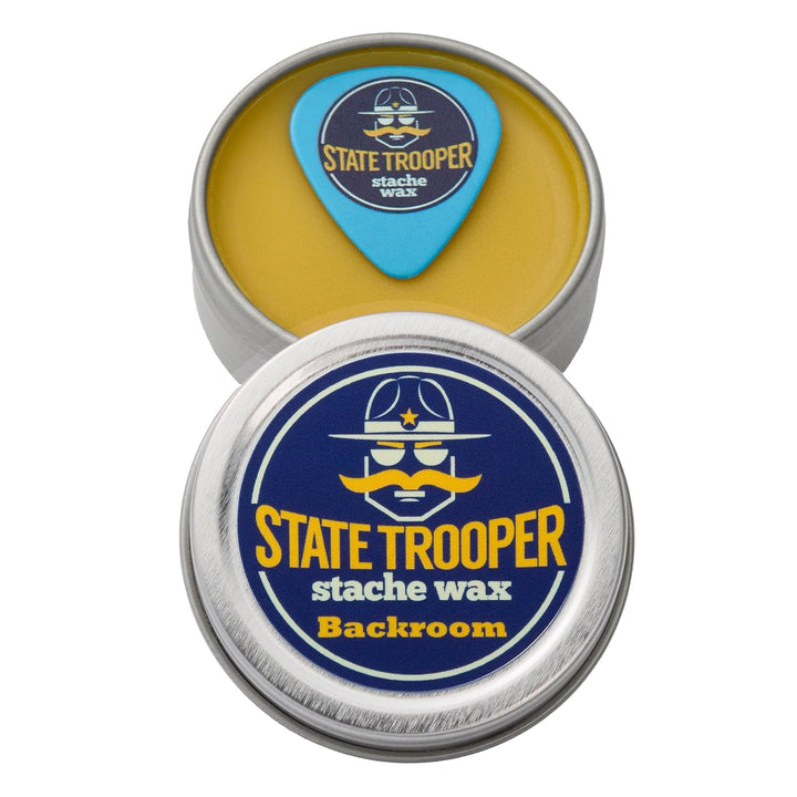 Mustache Wax - Medium Hold - Citrus Scent - One Ounce Tin