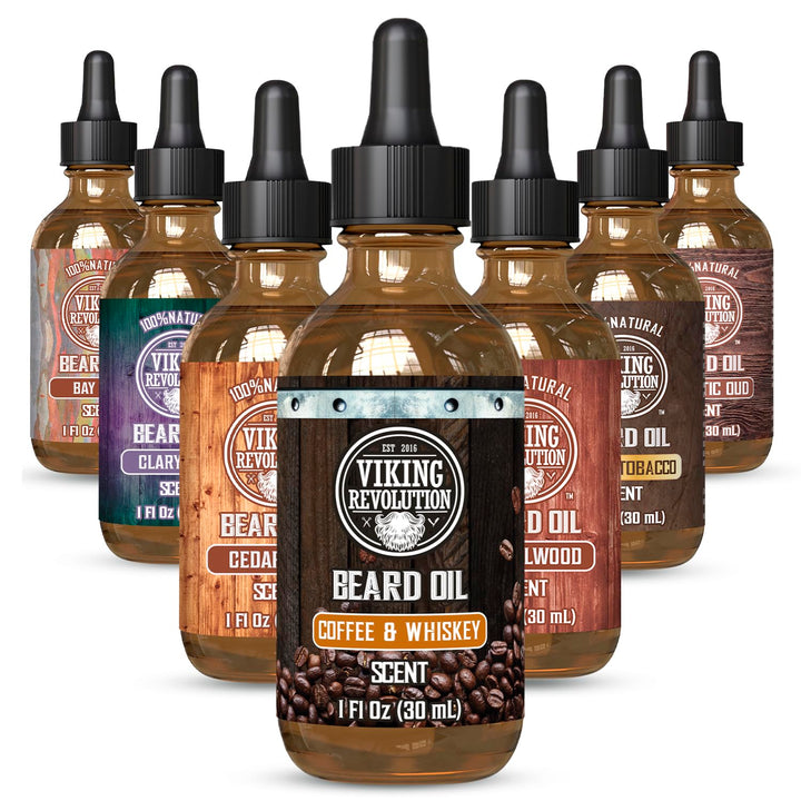 Sandalwood Beard Oil for Men - Natural Mens Beard Oil with Argan Oil and Jojoba Oil - Beard Softener, Strengthens and Moisturizes - Beard Conditioner for Men (Sandalwood, 1 Pack)