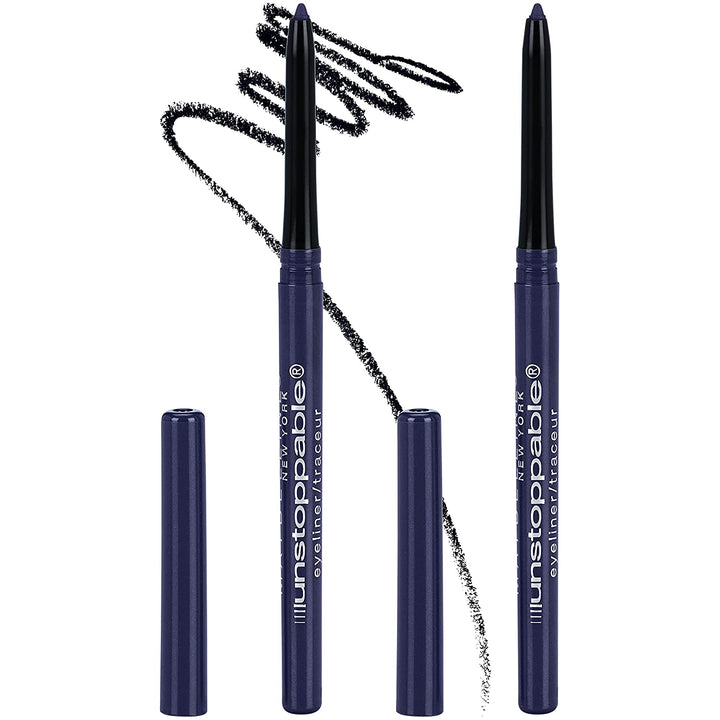 Unstoppable Waterproof Mechanical Black Eyeliner Pencil, Easy to Apply, Smooth Glide, up to 24 Hour Wear, Onyx