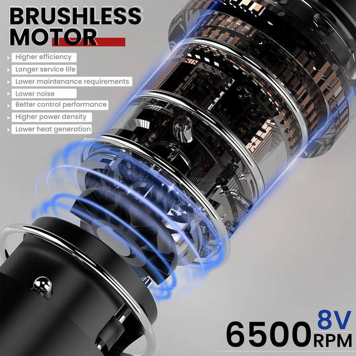 WORMHOLE PRO Tattoo Gun AQUILA Wireless Tattoo Machine Multi-Function Smart Tattoo Pen 1,800Mah Battery with Replacement Power Supply, Smart Display, Brushless Motor, 7 Strokes Length