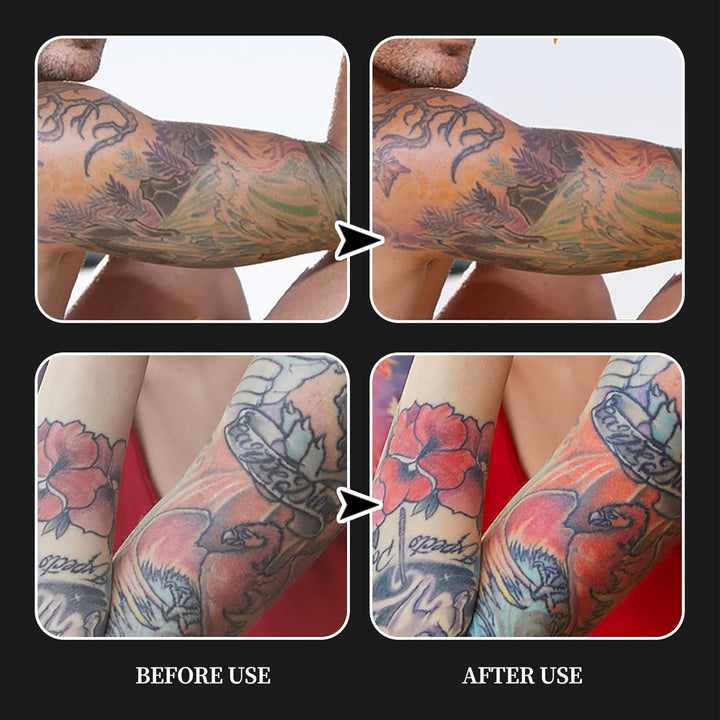 Tattoo Aftercare Butter Balm,Natural Organic Tattoo Cream Moisturizer for Old & New Tattoos Healing Brightener Color Enhance