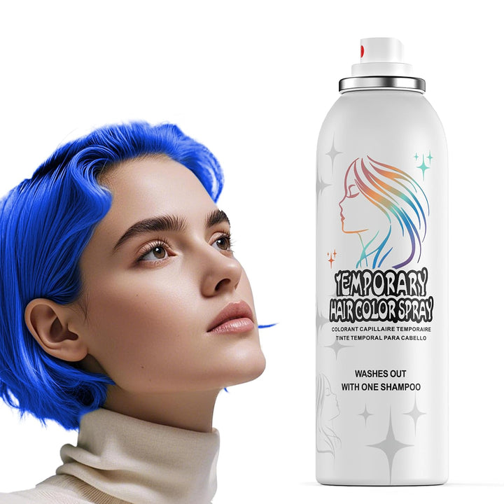 Purple Temporary Hair Color Spray - Gentle Formula, Washable & Non-Sticky | Instant Hair Dye Alternative for Adults | Halloween, Costume, Party Makeup, 150Ml