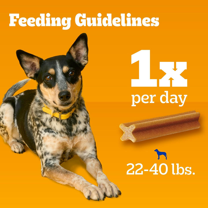 Dentastix Small & Medium Breed Dog Treats, Original with Real Chicken, 21.1 Oz. Bag (45 Treats)