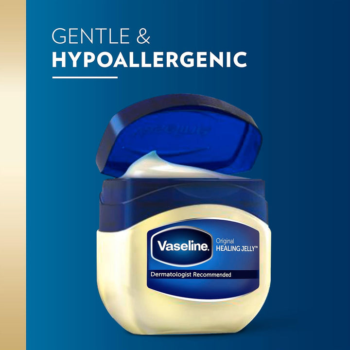 Petroleum Jelly Original 3 Count Provides Dry Skin Relief and Protects Minor Cuts Dermatologist Recommended and Locks in Moisture 13Oz