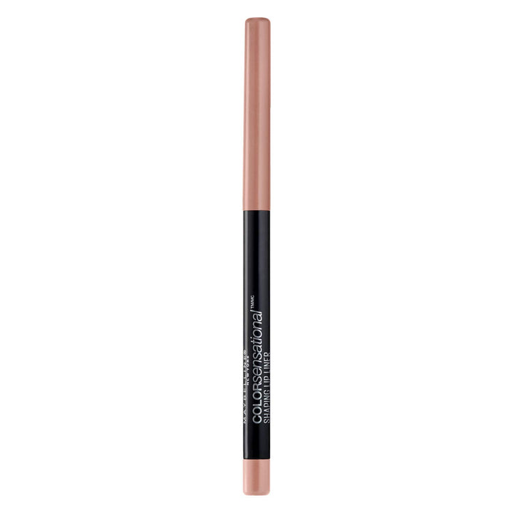 Color Sensational Shaping Lip Liner with Self-Sharpening Tip, Gone Griege, Nude, 1 Count