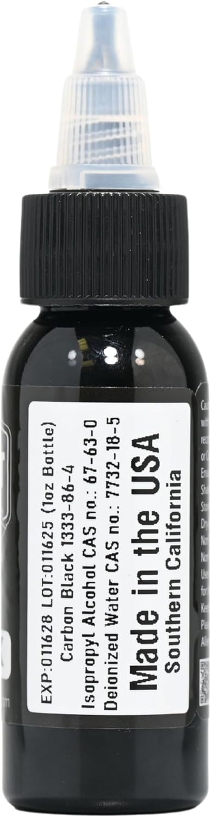 Greywash Tattoo Ink Set - Professional Tattooing, Light, Medium & Dark Shades, Includes Black & White Solid Inks for Outlining, Shading & Blending, 1 Oz Bottle (5 Pack)