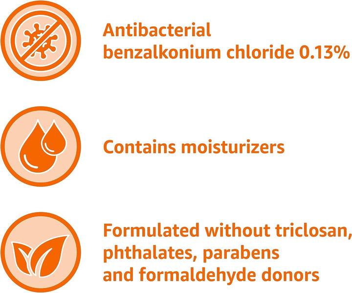 Liquid Hand Soap Refill, Light Moisturizing, Triclosan-Free, Citrus, 50 Fl Oz (Pack of 1) (Previously Solimo)