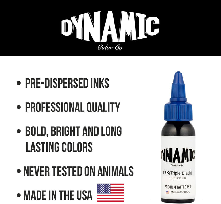 Triple Black Ink Bottle 1Oz