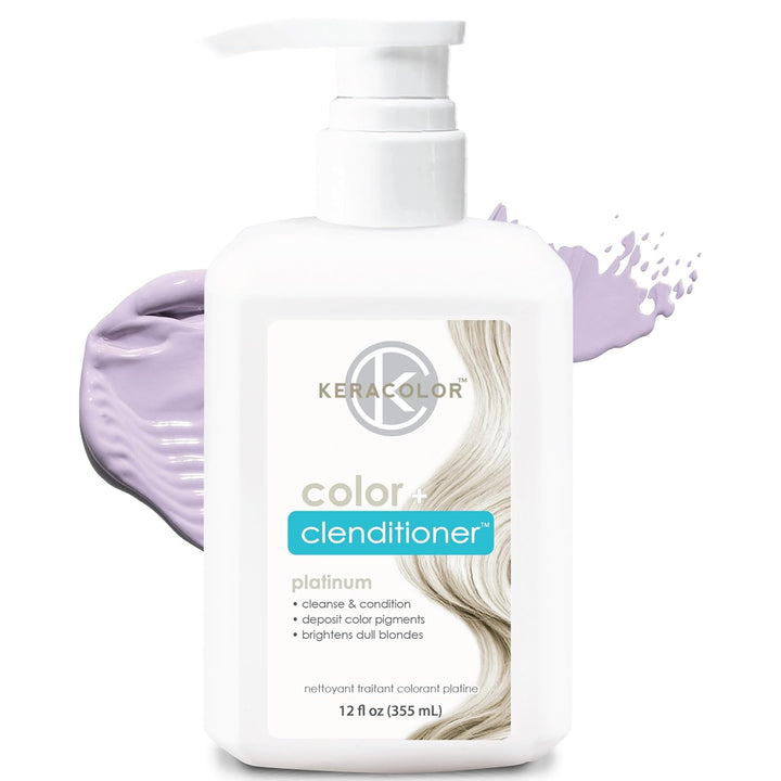 Color + Clenditioner 3-In-1 Color-Depositing Conditioner, Gently Cleanses & Conditions, Semi-Permanent Hair Color, 23 Shades, 12 Fl Oz