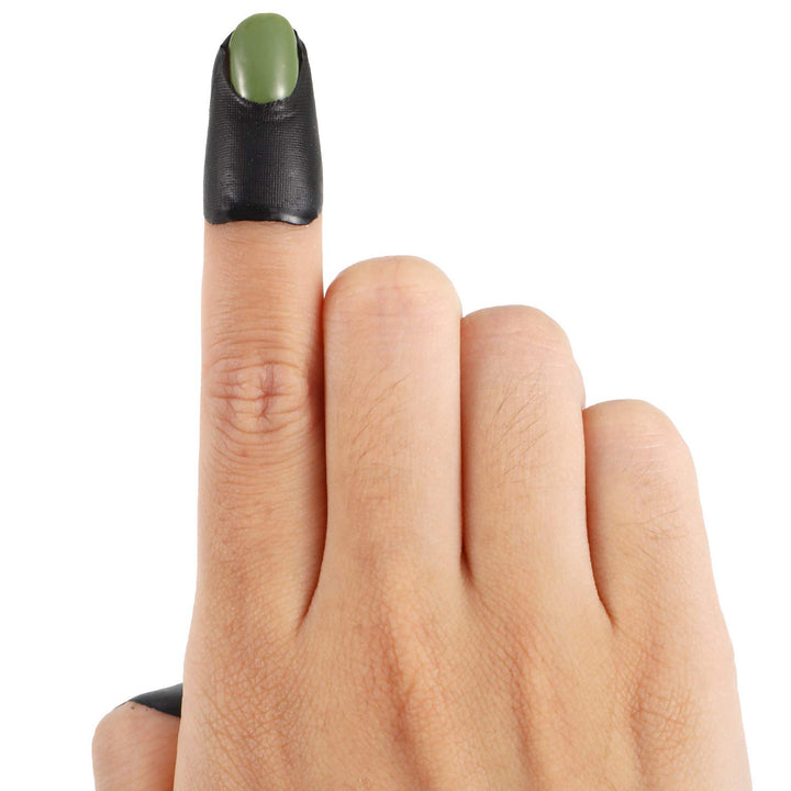 120 Pcs Nail Polish Protector for Fingers, U Shape Peel off Nail Polish Finger Guards Barrier Stickers Cuticle Protector for French Tip Art DIY Stamping Painting Manicure