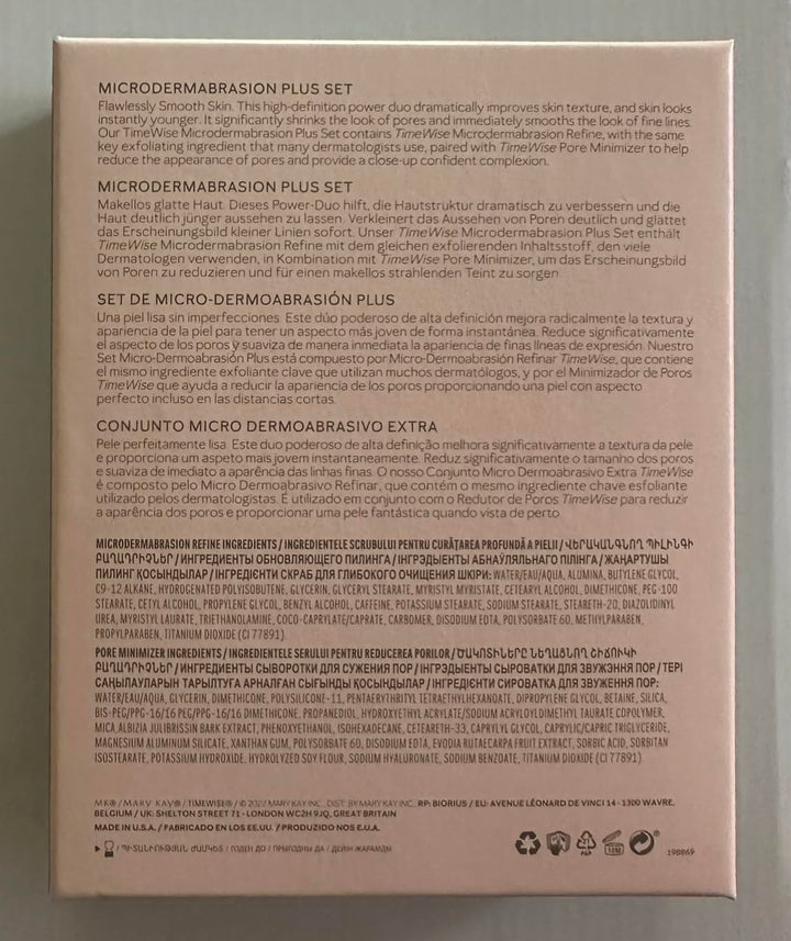 Timewise Microdermabrasion ~ Step 1 & 2