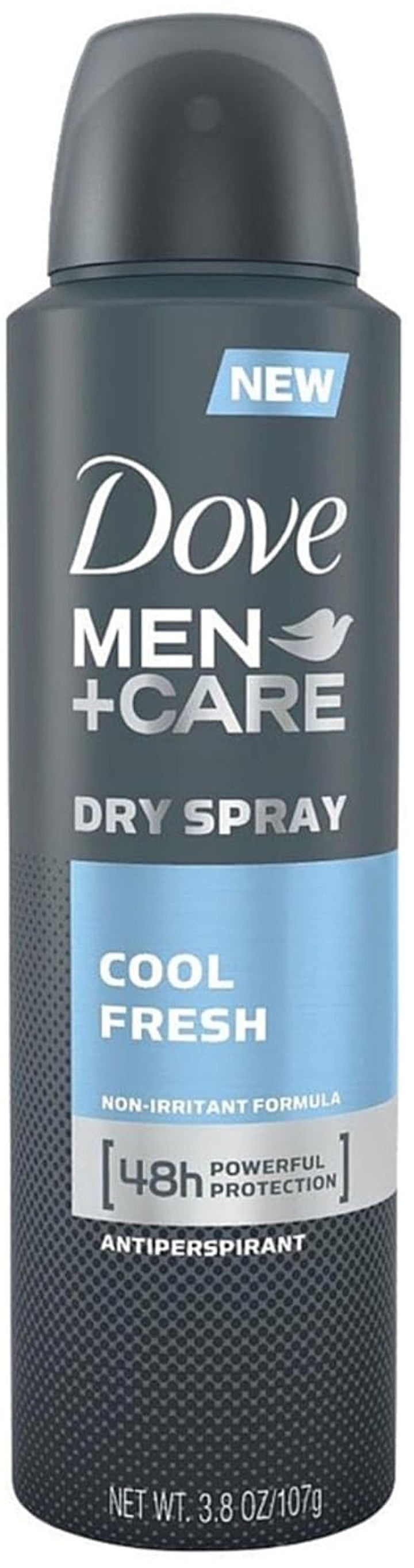 Men + Care Dry Spray Antitranspirante, Clean Comfort 3,8 Oz (2 Pack)