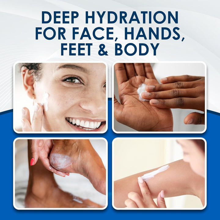 Moisturizing Skin Cream with Pump Dispenser - 16 Fl Oz (1 Lb) - Moisturizer Formulated without Common Irritants for Those with Sensitive Skin