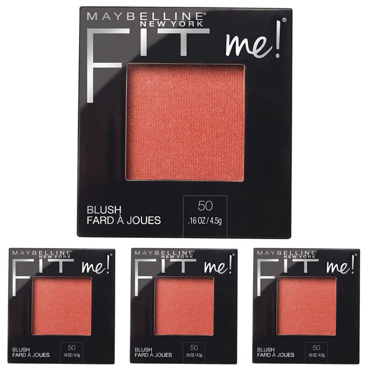 Fit Me Powder Blush, Lightweight, Smooth, Blendable, Long-Lasting All-Day Face Enhancing Makeup Color, Mauve, 1 Count