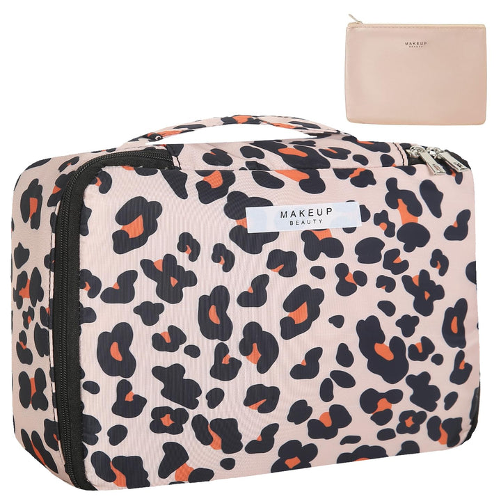 Travel Makeup Bag Cosmetic Bag Makeup Bag Toiletry Bag for Women and Men (Green)