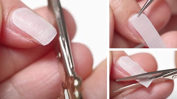 Fiberglass Nail Wrap Self Adhesive Strips 3 Yards - Nail Bandage - Use to Repair Natural Nails - Great for Strengthening Weak, Thin Nails - Natural Looking