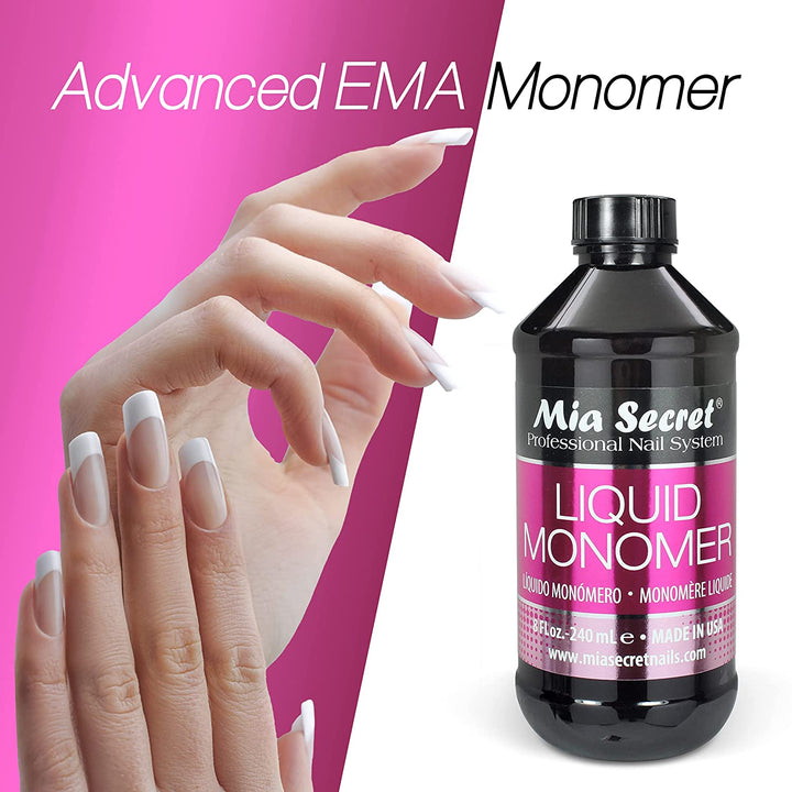 1  4 Oz / 120Ml LIQUID MONOMER PROFESSIONAL ACRYLIC NAIL SYSTEM