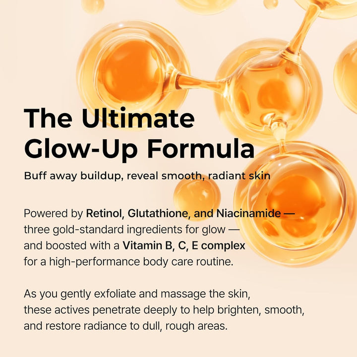 Body Keratin Care Kojic Acid Turmeric Spray Gently Exfoliating Peeling Solution Korean Skincare All Skin Types 200Ml