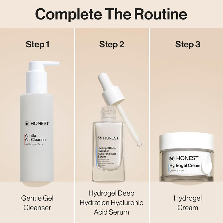 Gentle Gel Daily Face Cleanser | Calms, Refreshes, + Hydrates | Vegan + Safe for Sensitive Skin | 5 Fl Oz