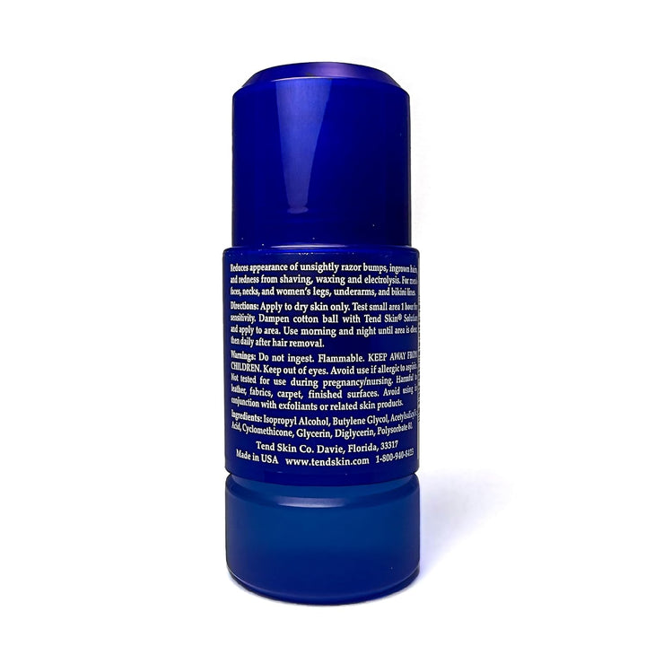 Razor Bump Solution Refillable Roll-On Solution for Unsightly Razor Bumps, Ingrown Hair and Razor Burns, Post Shaving and Waxing Toner for Men and Women, 2.5 Oz