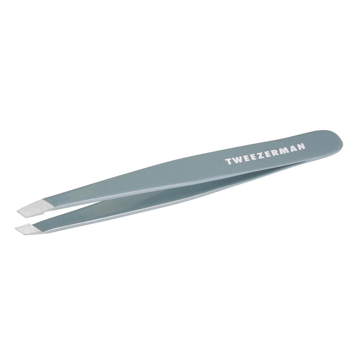 Exclusive Evening Blue Slant Tweezer - Hair Removal Tweezers, Stainless Steel