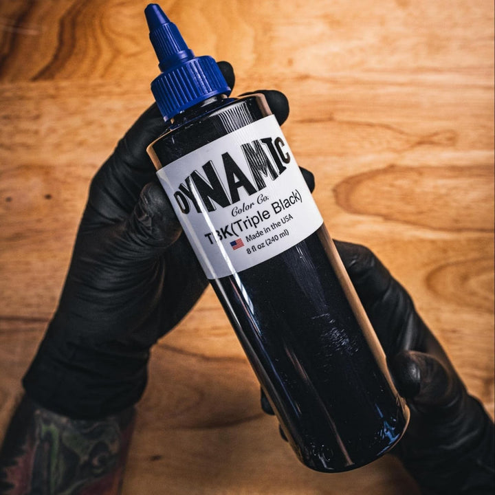 Triple Black Ink Bottle 8Oz