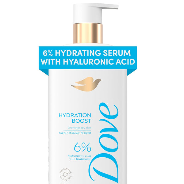Serum Body Wash Hydration Boost Actively Drenches Dry Skin with Hyaluronic Acid Serum 18.5 Fl Oz