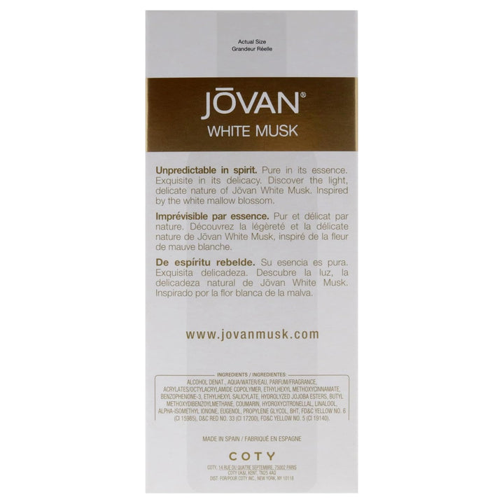 White Musk by  for Women, Cologne Spray, 3.25-Ounce Bottle