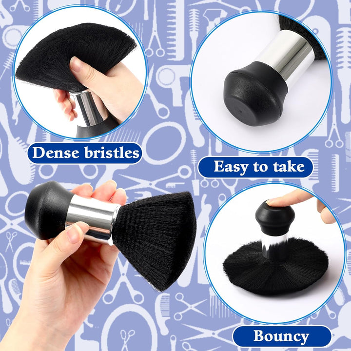 Kids Hair Cutting Cape,Professional Kids Barber Cape and Neck Duster Brush Cartoon Hairdresser Apron with Adjustable Closure for Children Salon Barber Supplies for Kids & Adults 55X39 Inches