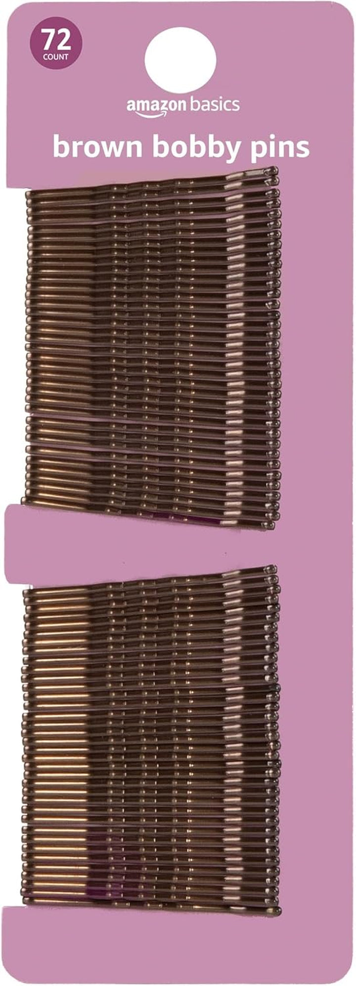 Bobby Pins, Black Hair Pins for All Hair Types, 48 Count