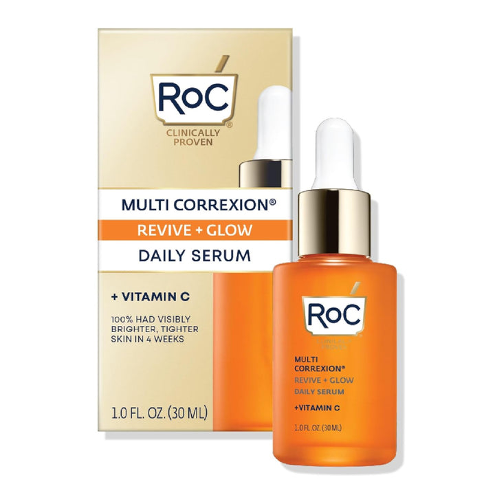 Multi Correxion Revive + Glow Eye Balm with Vitamin C (0.14 Oz) + Retinol Eye Cream Packette