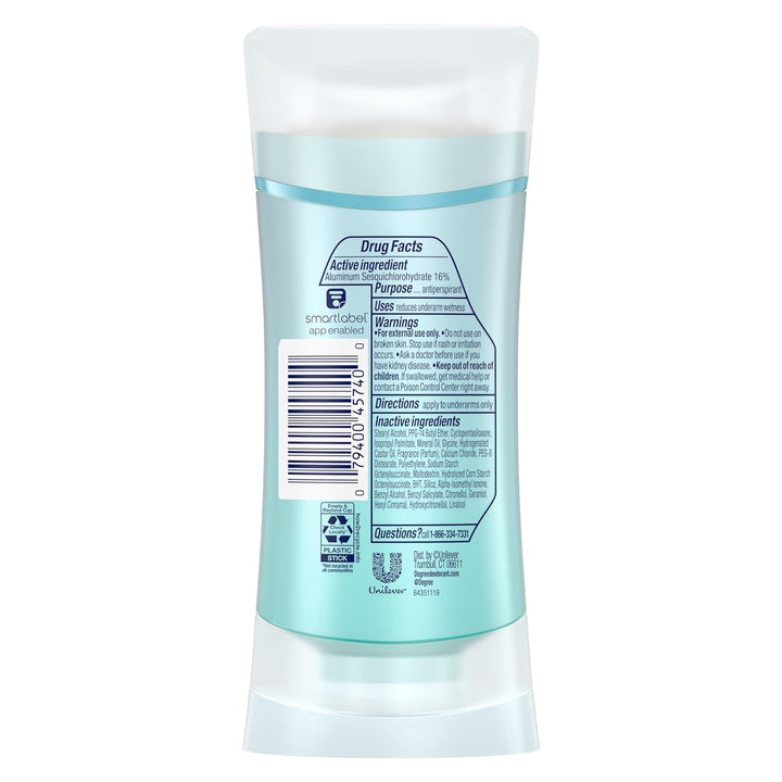 Advanced Protection Antiperspirant Deodorant White Flowers & Lychee for 72-Hour Sweat & Odor Control for Women, with Body Heat Activated Technology, 2.6 Oz